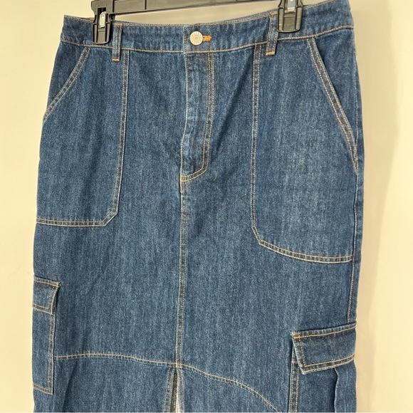 Rails Tasha Skirt - Raw Denim - Picture 8 of 16